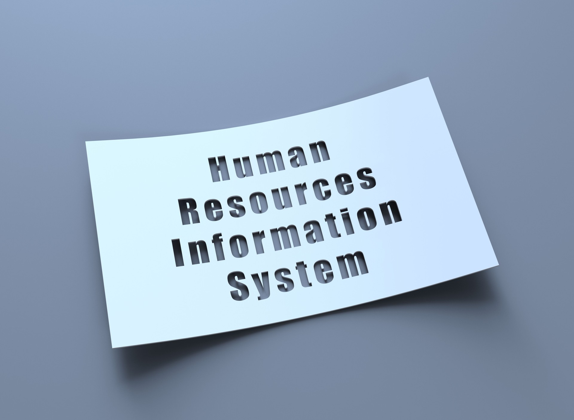 Human resources information system HRIS